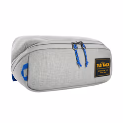 Square Zip Pouch M (2L) - Folding Toiletry Bag with 2 Zipped Mesh Pockets - PFC/PFAS Free - 10 x 25 x 9 cm (Grey), Grey, 10 x ...