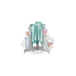 Baby Bottle Drying Rack, Gray, 9 Trocknungspositionen