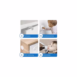 21 Piece Child Safety Kit - Child Safety Experts for Cabinets, Drawers, Sockets, Corners, Doors, Includes Child Safety Guide