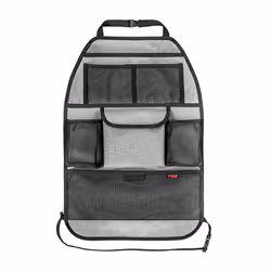 reer TravelKid Tidy car seat organizer, Grey, Baby car seat organiser