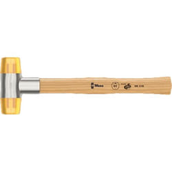 Wera 05000010001 hammer Dead blow hammer Brown, Gold, Silver
