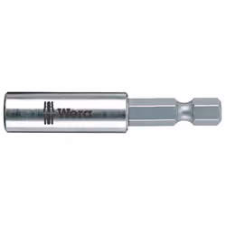 Wera 899/4/1 Universal Bit Holder, Stainless steel, Hex shank, 25.4 / 4 mm (1 / 4"), 1 pc(s), 75 mm, 1.05 cm