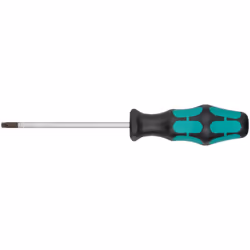 Wera 05138264001 Kraftform Plus 367 Torx BO Screwdriver With Bore Hole TX 27 Head 4-9/16 Blade Length