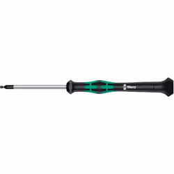 WERA 05118094001 2052 Ball end Hexagon Screwdriver for Electronic Appl