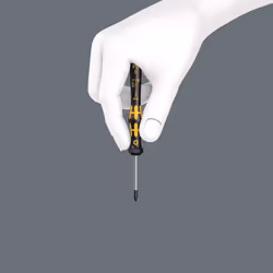 Wera 05030116001 Micro Phillips Screwdriver Kraftform 1550" PZ1x80mm