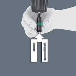 Wera 897/4 R SB Rapidaptor BiTorsion Universal Bit Holder - Additional view 5