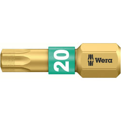 Wera 05134376001 Bits 867/1 Torx BDC SB 1 x TX 20x25mm, Silver