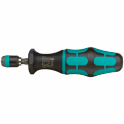 Wera 05074720001 Kraftform 7465 Hexagon Torque Screwdriver  1/4 Head  2.5-11.5/lbs Pre-Set Adjustable Torque Range