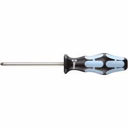 Wera 05032030001 Kraftform Stainless 3355 PZ Pozidriv Screwdriver Lasertip PZ 0 Head 2-3/8 Blade Length