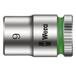 Wera 003508 Zyklop Socket 1/4in Drive 9mm