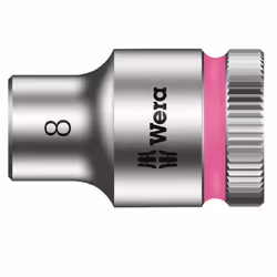 Wera 003553 Zyklop Socket 3/8in Drive 8mm
