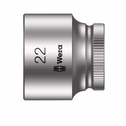 Wera 003567 Zyklop Socket 3/8in Drive 22mm