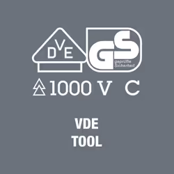Wera 05022729001 Kraftform Stainless VDE 3160i Stainless Steel Slotted Screwdriver  Lasertip  1/8"" Head  3.19"" BladeLength