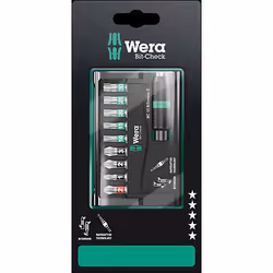 Wera 05073418001, 10 pc(s), Phillips, Pozidriv, Torx, PH 2, PZ 1, PZ 2, PZ 3, T10, T15, T20, T25, T30, 95 mm