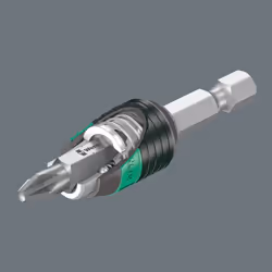 Wera 889/4 Universal Rapidaptor Bit Holder, 1/4" Drive x 100 mm, 05052504001