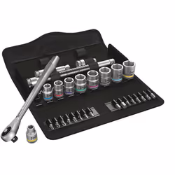 Wera 8100 SB 10, 29 pc(s), Black, Silver