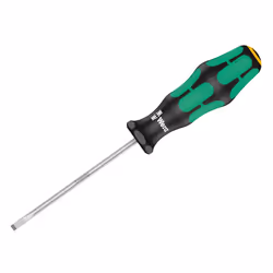 Wera Kraftform 335 Screwdriver Parallel Slotted Tip 3.5 x 100mm WER008015