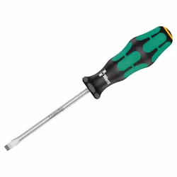 Wera Kraftform 334 Screwdriver Flared Slotted Tip 6.5 x 150mm WER110010