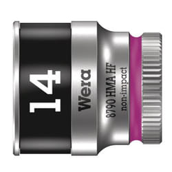 Wera 8790 HMA HF Zyklop socket with 1/4" drive with holding function