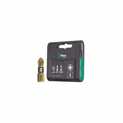 Wera WER057762 Bit-Box 20 BTH BiTorsion Extra-Hard Bits PZ2 x 25mm 20 Piece