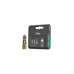 Wera WER057762 Bit-Box 20 BTH BiTorsion Extra-Hard Bits PZ2 x 25mm 20 Piece