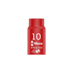 8790 B Zyklop VDE 3/8" Drive Socket, 10 x 46 mm, 05004954001
