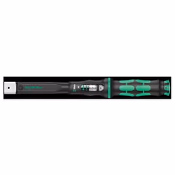 Wera 05075653001, Click torque wrench, Ft-lb, Kg-m, Mechanical, Black, Green, 372 mm
