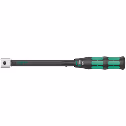 Wera Click-Torque XP 3, Click torque wrench, Ft-lb, Nm, Mechanical, 15 - 100 N⋅m, 2%, Black, Green