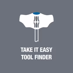 05023362001 454 HF T-Handle Hexagon Screwdriver Hex-Plus with Holding Function, Imperial, Imp 3/16" x 150 mm - Additional view 7