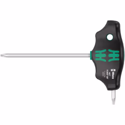 WERA 05023372001 467 TORX HF T-Handle Screwdriver with Holding Function TX 15 x 100 mm