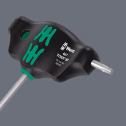 WERA 05023372001 467 TORX HF T-Handle Screwdriver with Holding Function  TX 15 x 100 mm