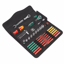 Wera 05135871001, Black, Green, Orange, Red, 325 mm, 145 mm, 65 mm, 1.35 kg, 35 tools