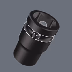 Wera 05004573001 8790 C Impaktor Impact Socket, Purple, 16.0 mm - Additional view 4