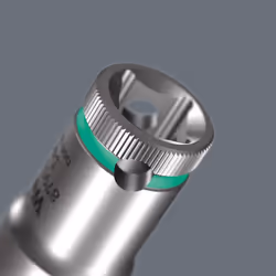 Wera 05004563001 8790 HMC Deep Socket, Cyan, 24.0 mm