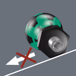 Wera 008880 1/4 Kraftform 811/1 Stubby Magnetic Bit Holder Screwdriver