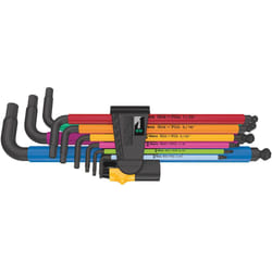 Wera 05022640001 hex key L-shaped hex key set Imperial 9 pc(s)