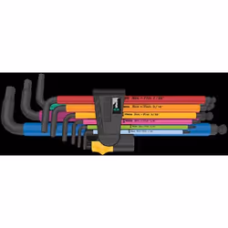 Wera 05022640001 hex key L-shaped hex key set Imperial 9 pc(s)