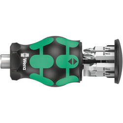 Wera Kraftform Kompakt Stubby Magazin 5 Multi-bit screwdriver Straight screwdriver
