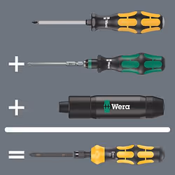 Wera 05018100001 manual screwdriver Multi-bit screwdriver Straight screwdriver - Additional view 4