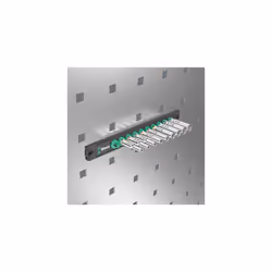 Wera 05005410001 Nut Magnetic Strip A Deep 1 Socket Spanner Insert Set 1/4 Inch Drive 9-Piece