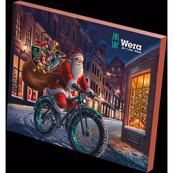 Wera Adventskalender 2023, Box, Wall-mounting, Multicolour