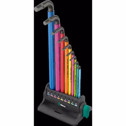 Wera 05133165001 hex key L-shaped hex key set Metric 9 pc(s)