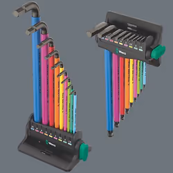 Wera 05133165001 hex key L-shaped hex key set Metric 9 pc(s) - Additional view 8
