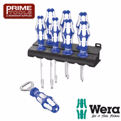 Wera Kraftform Sports Edition Scotland - 8 Piece Screwdriver Set
