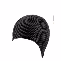 BECO-Beermann 7300-0, Black, Head cap, Female, Other, Swimming, Rubber