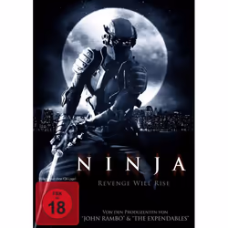 WVG NINJA - Revenge will rise, DVD, German, English, Martial arts, German, 2.35:1, 80 min