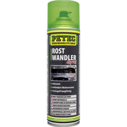 PETEC 70040 Rust Converter aerosol black Silicon-free 500