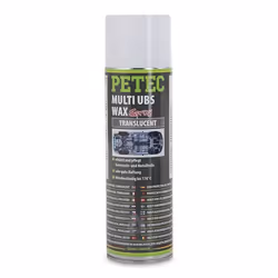 Underbody Protection; PETEC; aerosol 500 white-transparent