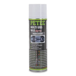 PETEC 73450 Underbody Protection aerosol 500 white-transparent