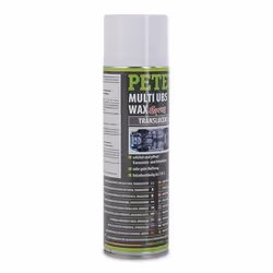 PETEC 73450 Underbody Protection aerosol 500 white-transparent